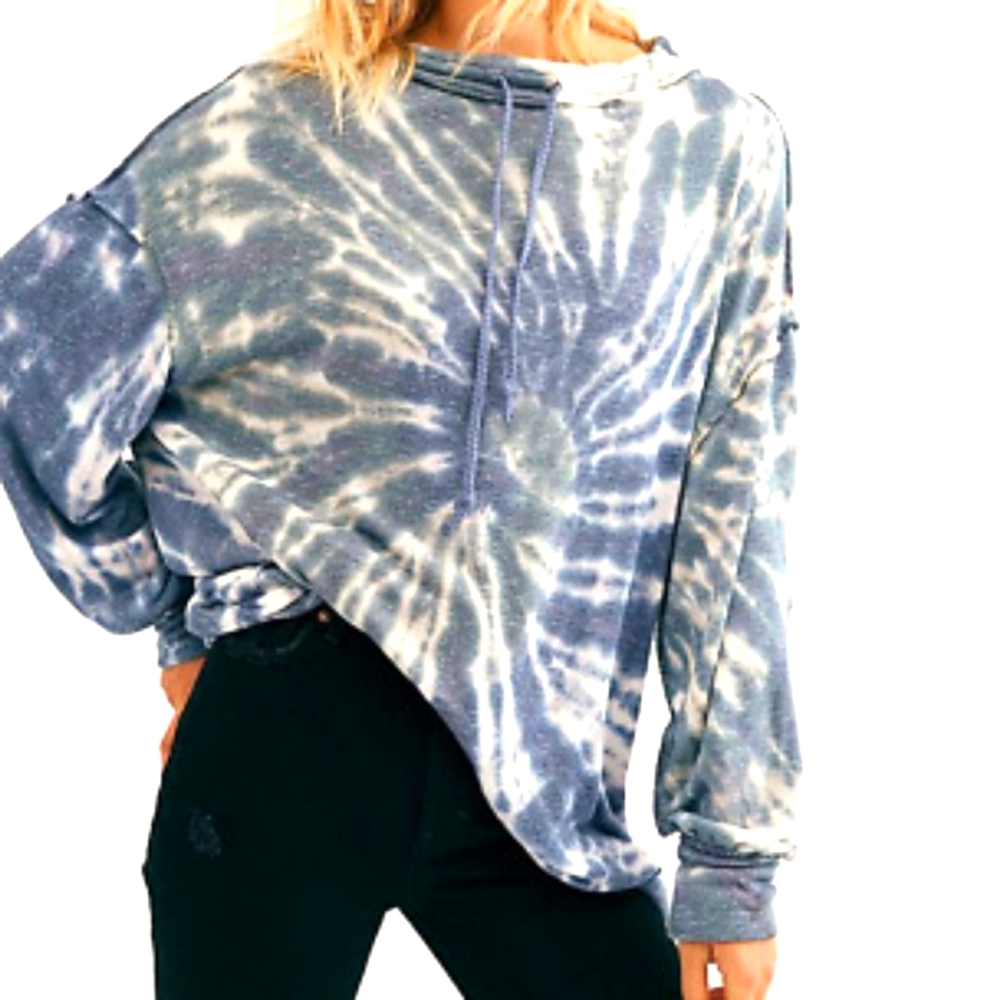 Free People Best Catch Tie Dye Sweatshirt